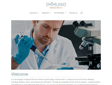 Tablet Screenshot of immunoresearch.com